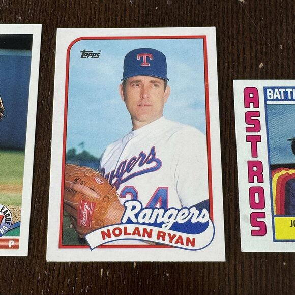 Nolan Ryan 12 Card Lot NM With Pacific Bloody Lip Real Gamer #92 & 1984 Topps - Picture 6 of 13